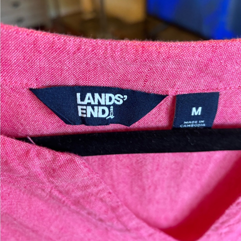 Lands' End Vibrant Pink Tunic